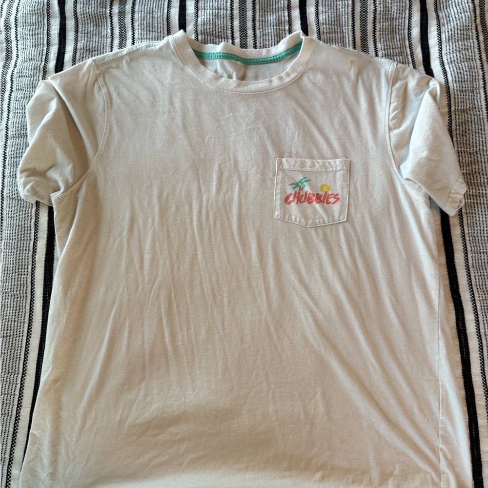 White chubbies Graphic T-Shirt with Pocket